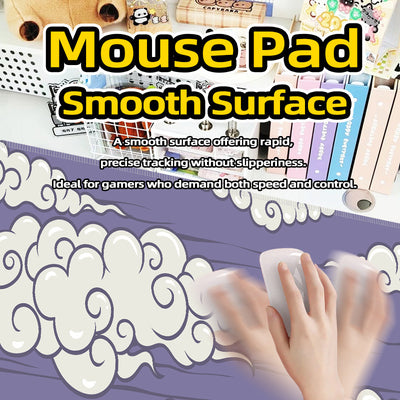 Southeast Asia Hot-selling Cloud Mouse Pad Large Office Table Mat Non-slip Rubber Mat Mouse Pads E-sports Table Mat