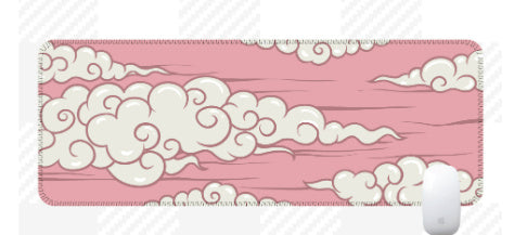 Southeast Asia Hot-selling Cloud Mouse Pad Large Office Table Mat Non-slip Rubber Mat Mouse Pads E-sports Table Mat
